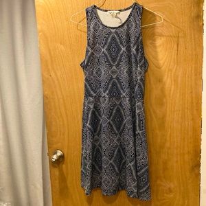 H&M blue skater dress